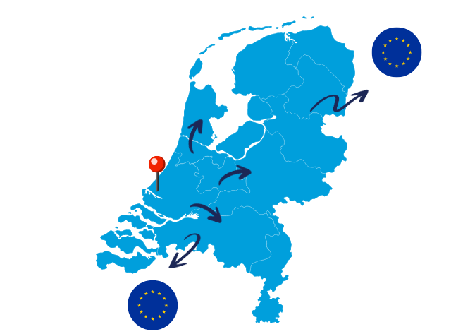 Kaart Nederland TPP